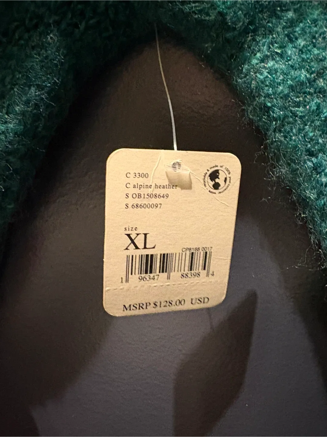 NWT Free People Bradley Sweater - Alpine XL image indicator(4)