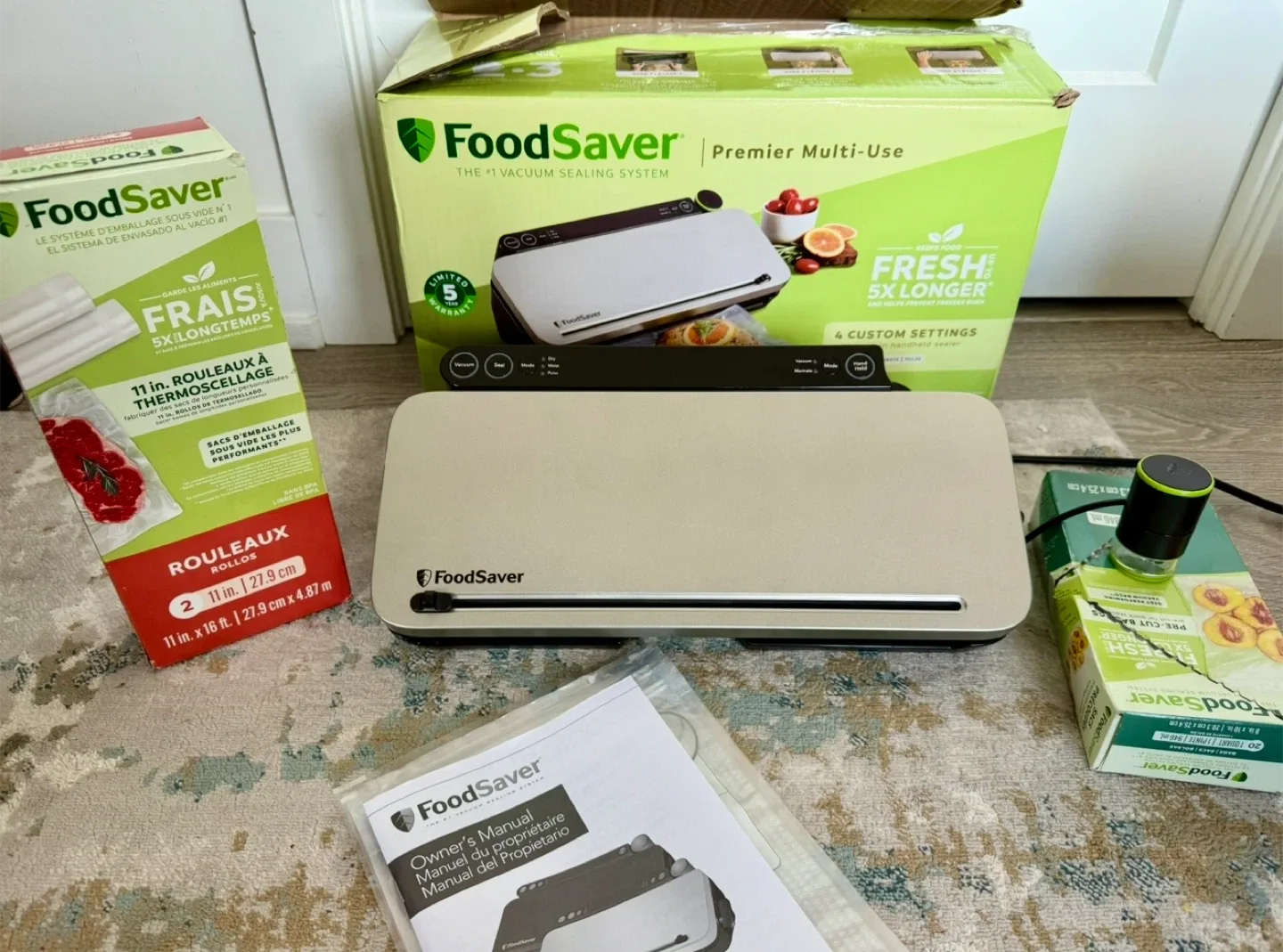 FoodSaver Premier Multi-Use Vacuum Sealer