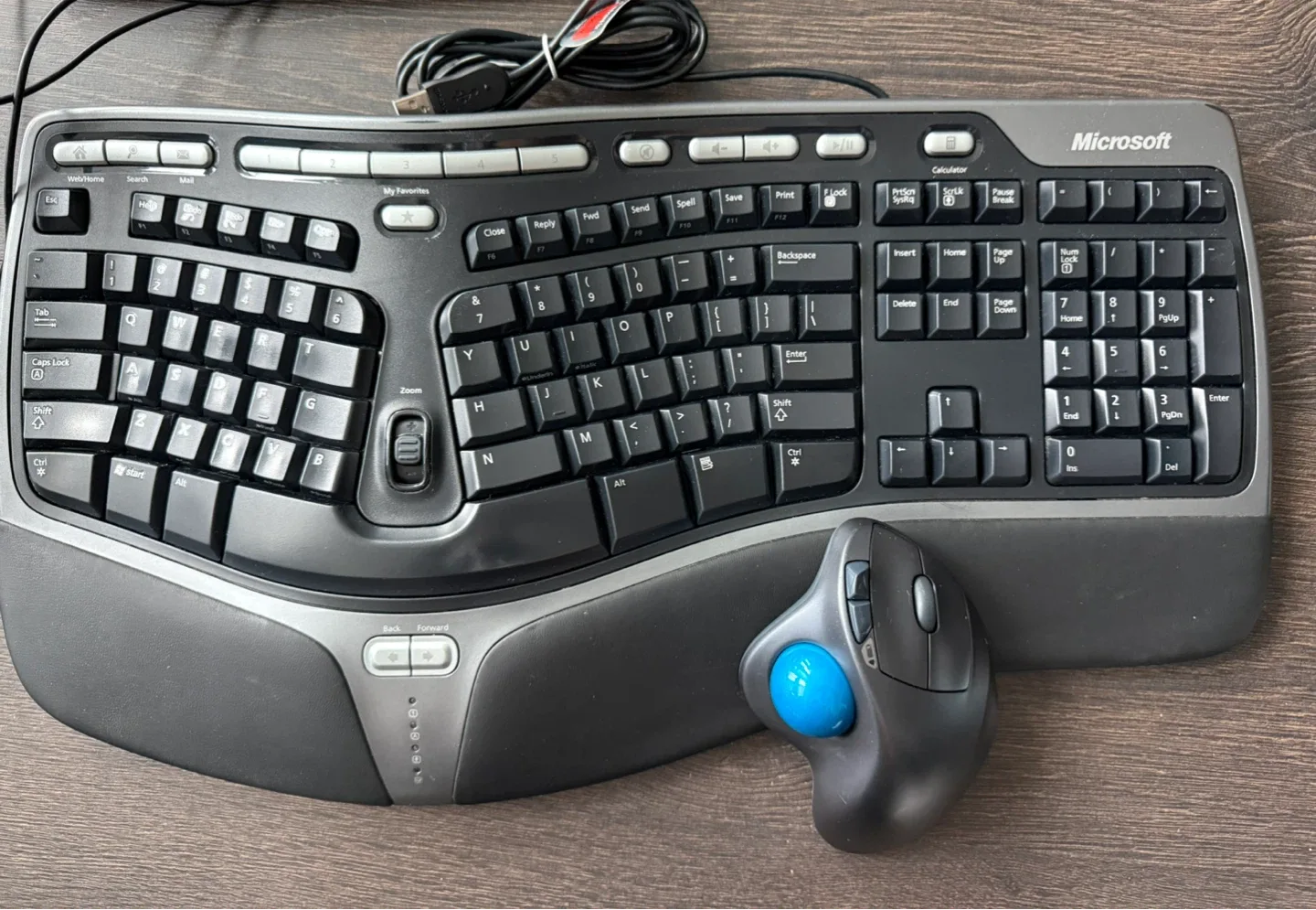 5 Keyboards – Dell, Logitech, Microsoft + Trackball Mouse image indicator(4)