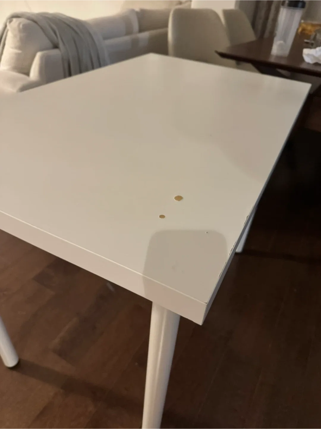 White Table