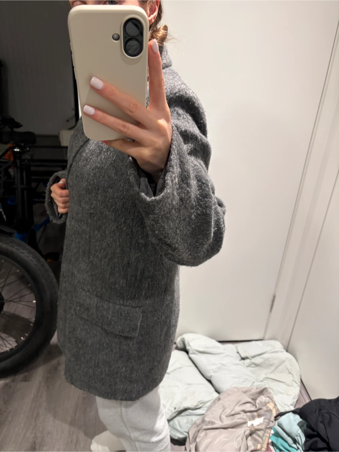Grey Wool Blazer ,H&M - photo 2