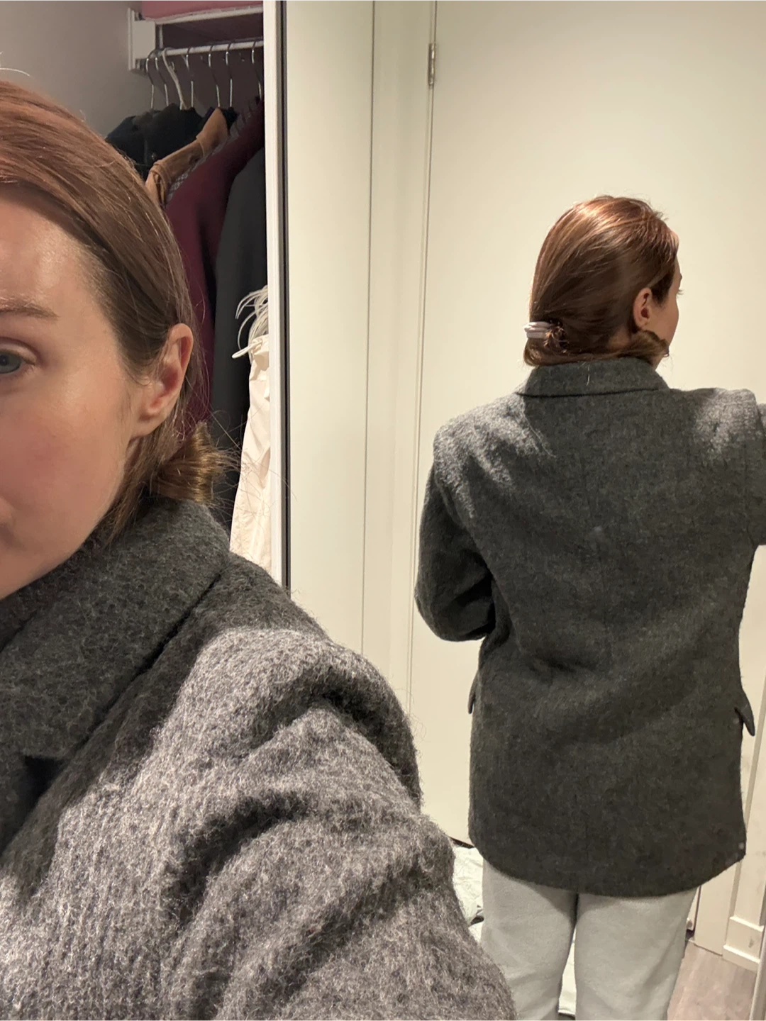 Grey Wool Blazer ,H&M - photo 3
