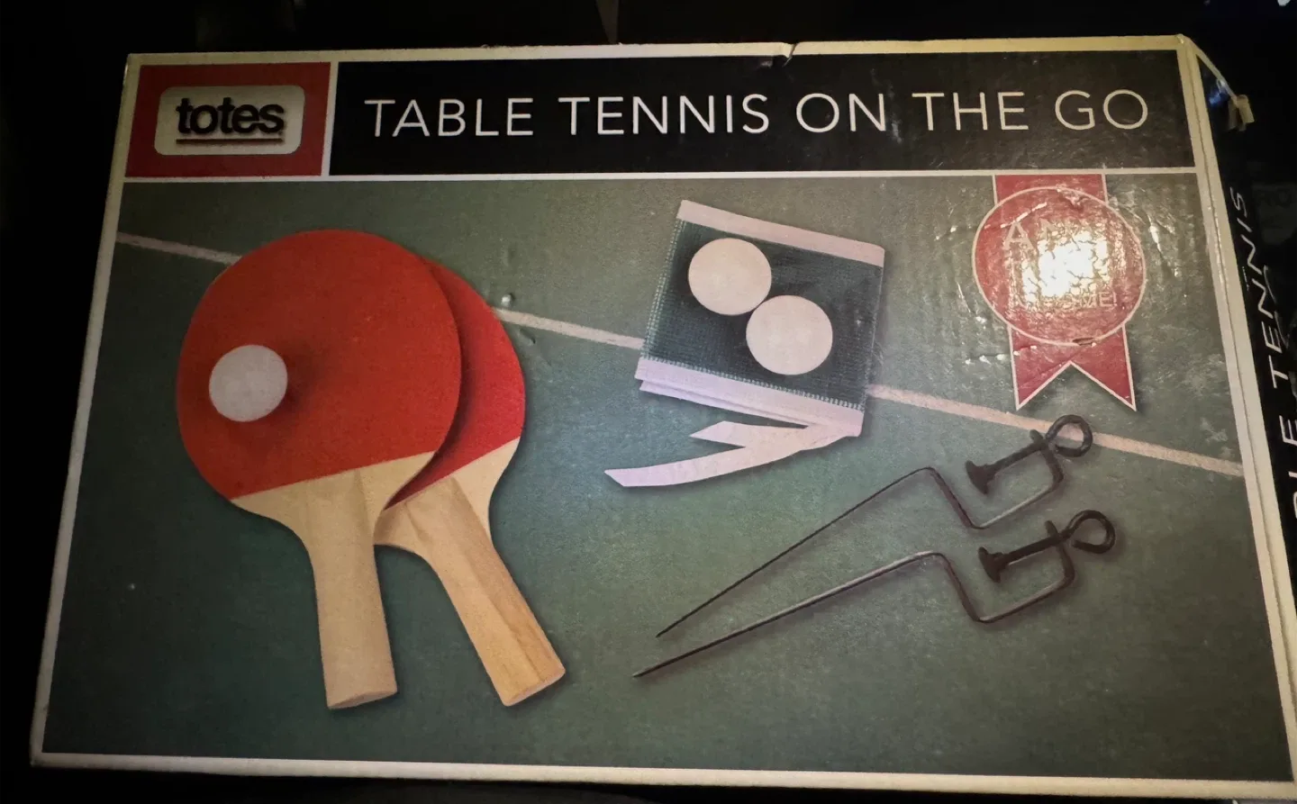 Totes Table Tennis On The Go - New