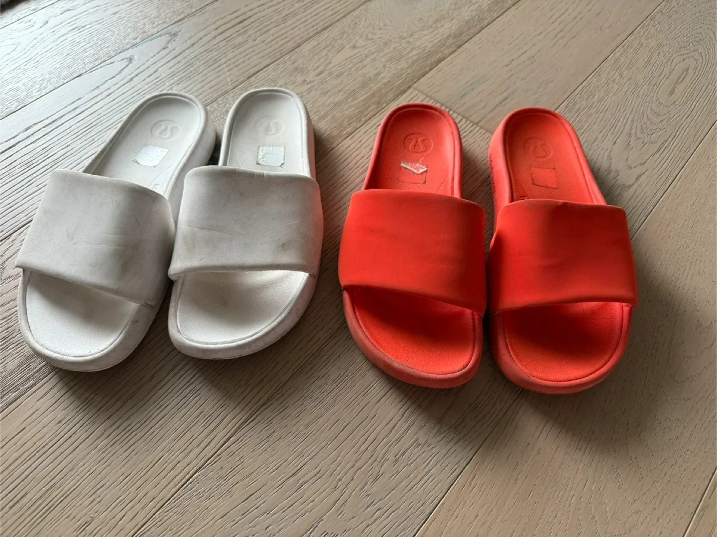 Lululemon - size 8 woman’s slides sandals $25 each
