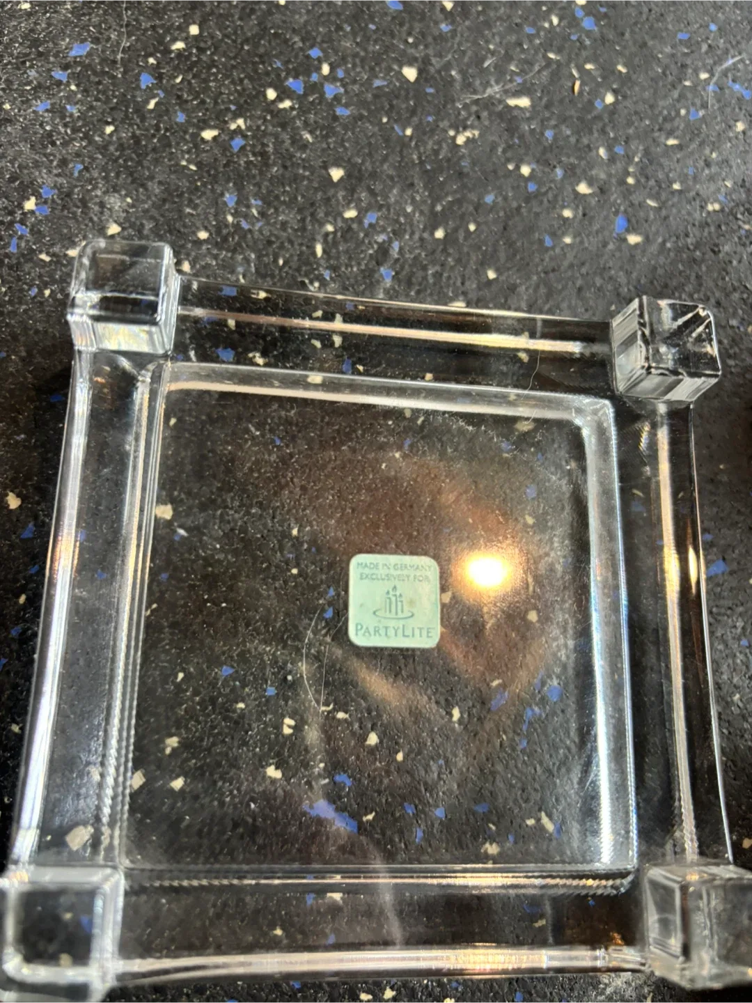 Partylite Clear Glass Candle Holder image indicator(3)