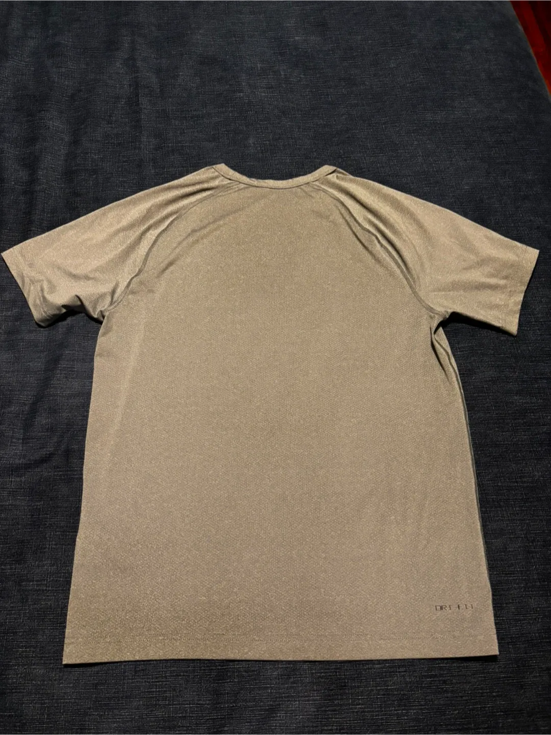 Nike Dri-FIT Gray Training T-Shirt - Size S image indicator(3)