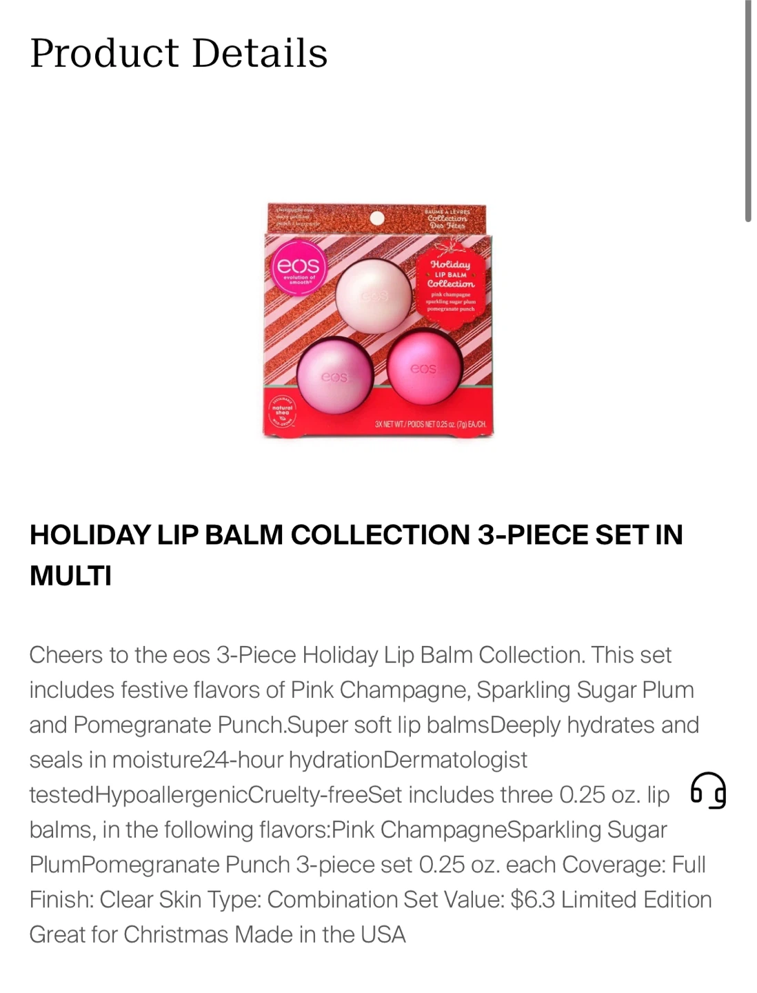 EOS Lip Balm Collection Set - photo 2