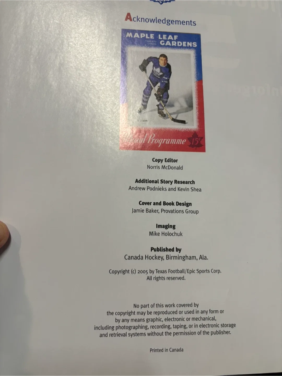 Toronto Maple Leafs' 50 Unforgettable Moments in Hockey Book image indicator(3)