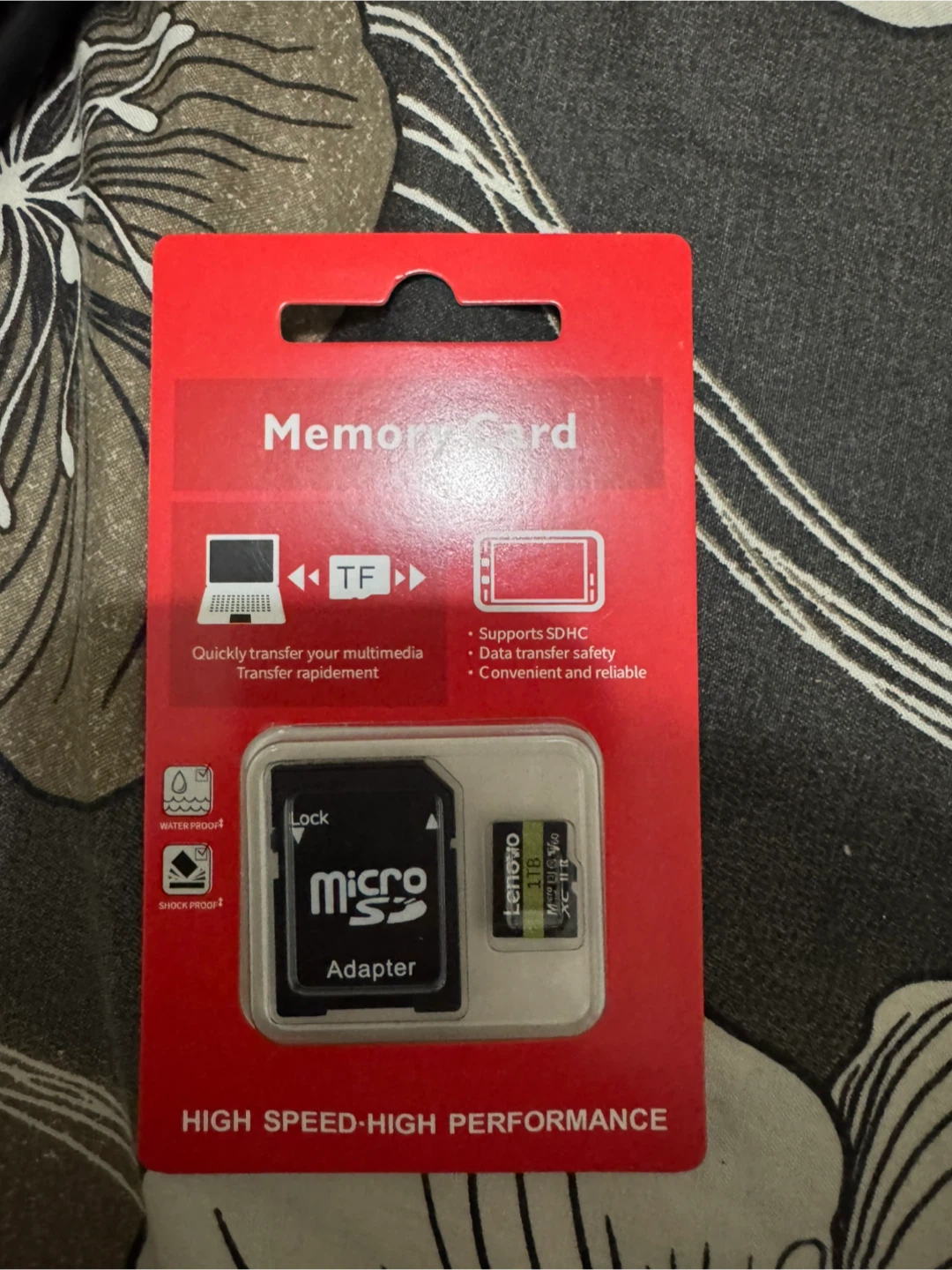 Lenovo 1TB Micro SD Card Adapter