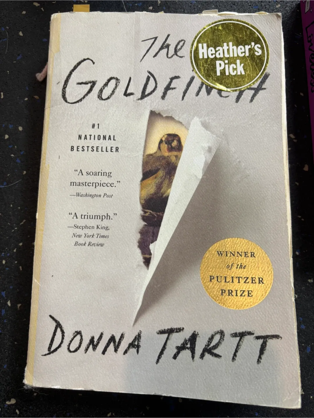 The Goldfinch by Donna Tartt