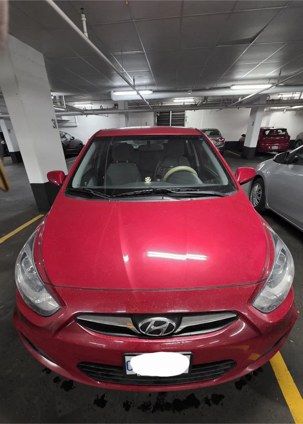 Hyundai Accent, Red image indicator(4)