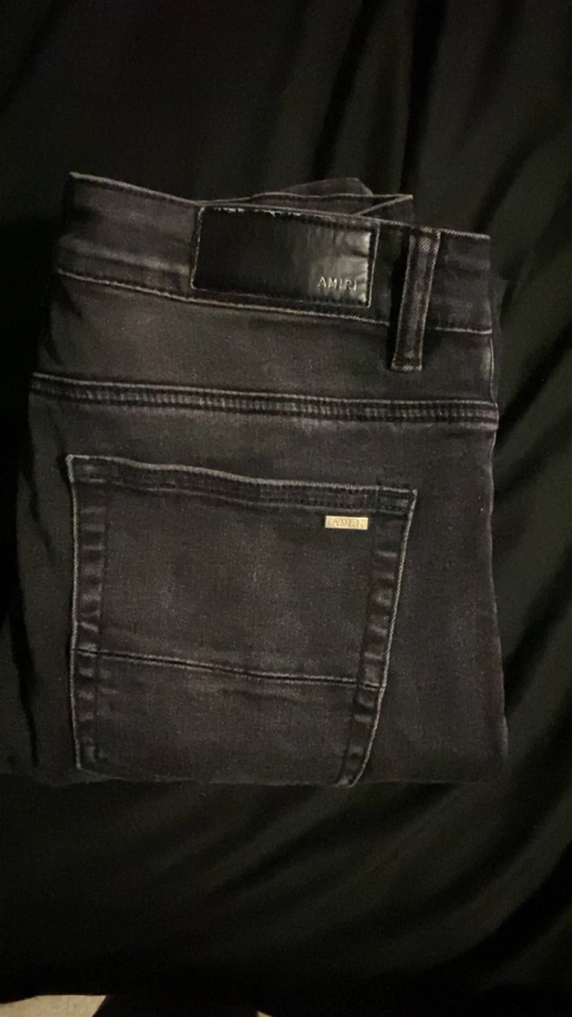 Amiri cracked paint jeans - photo 3