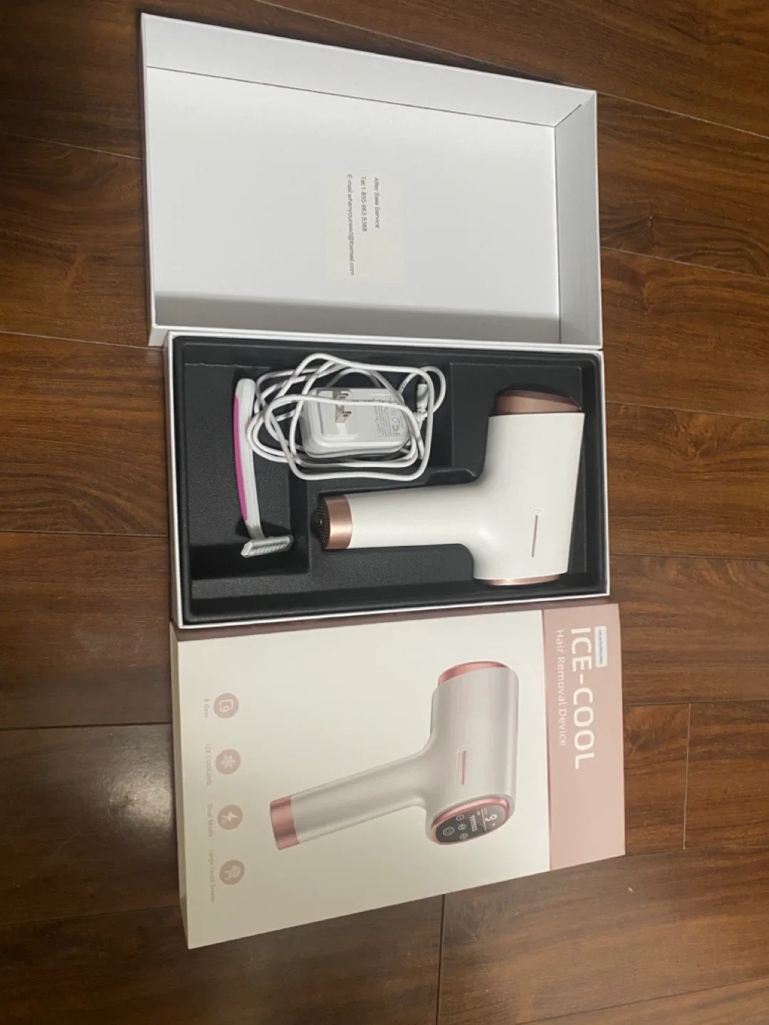 Ice Cooling Laser Hair Removal - New in Box image indicator(2)