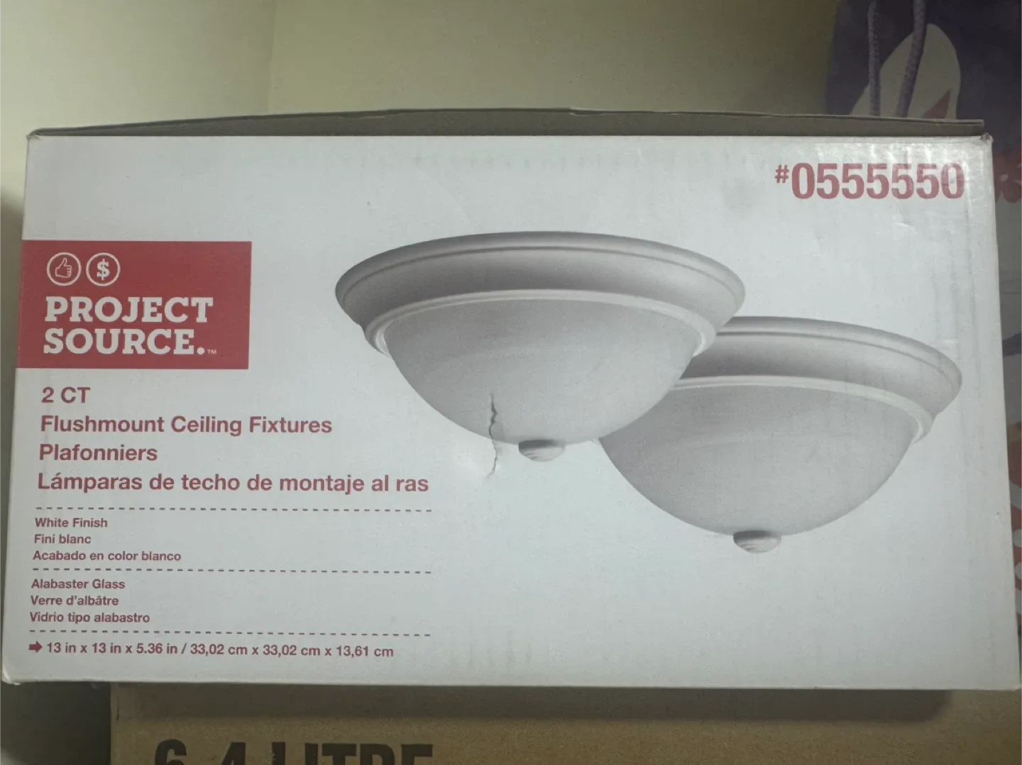 Project Source 2-pack Flushmount Ceiling Fixtures