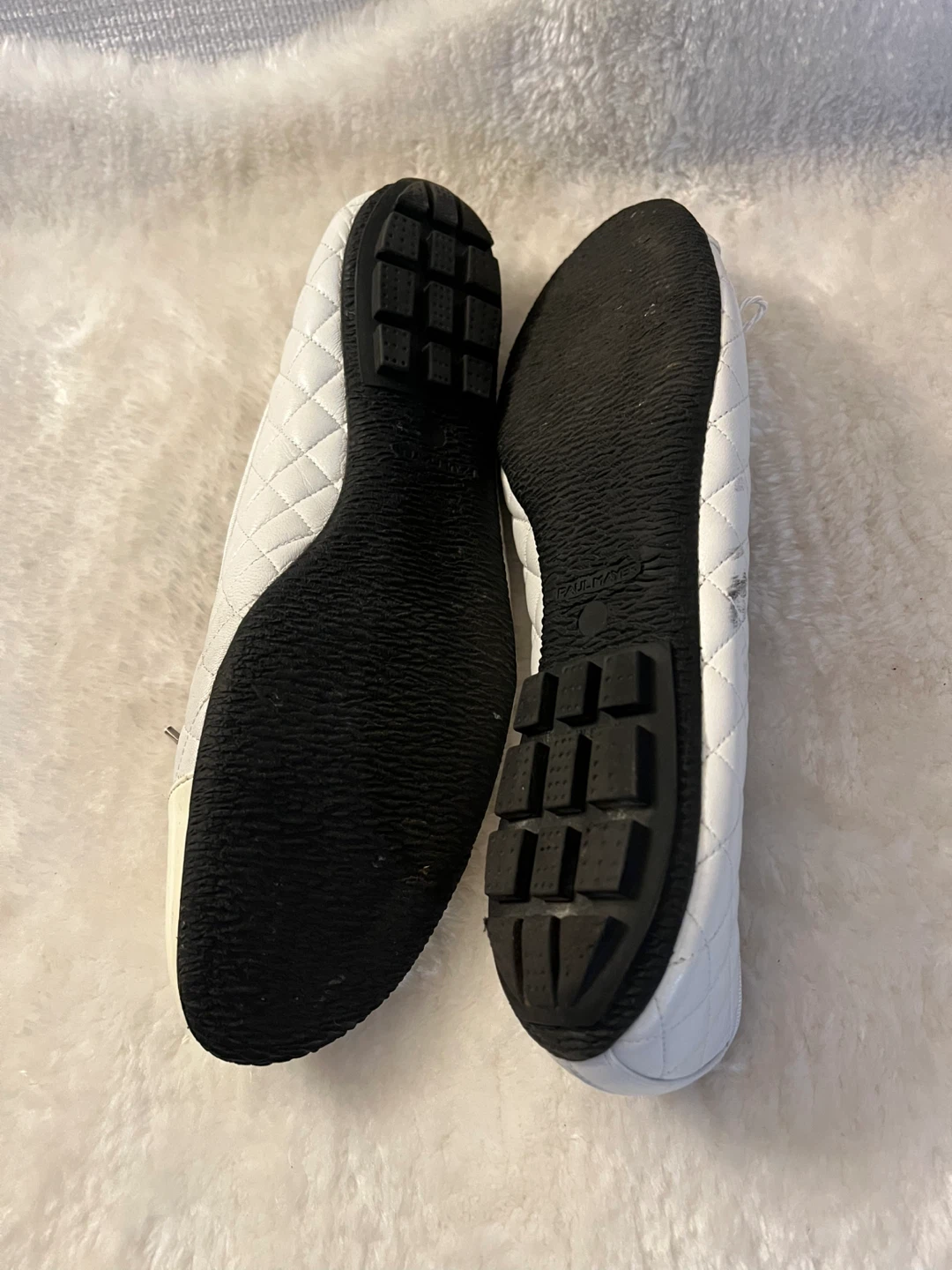 Paul Mayer Attitudes White Ballet Leather Flats - photo 5