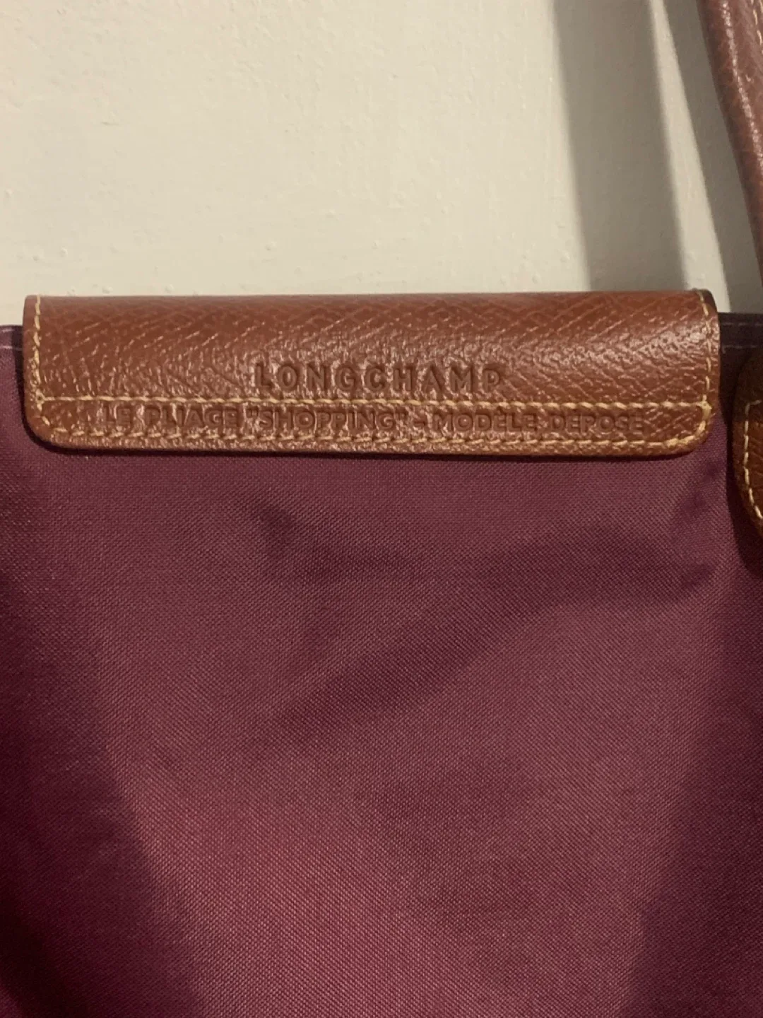 Longchamp Tote Bag - Plum Colour image indicator(3)