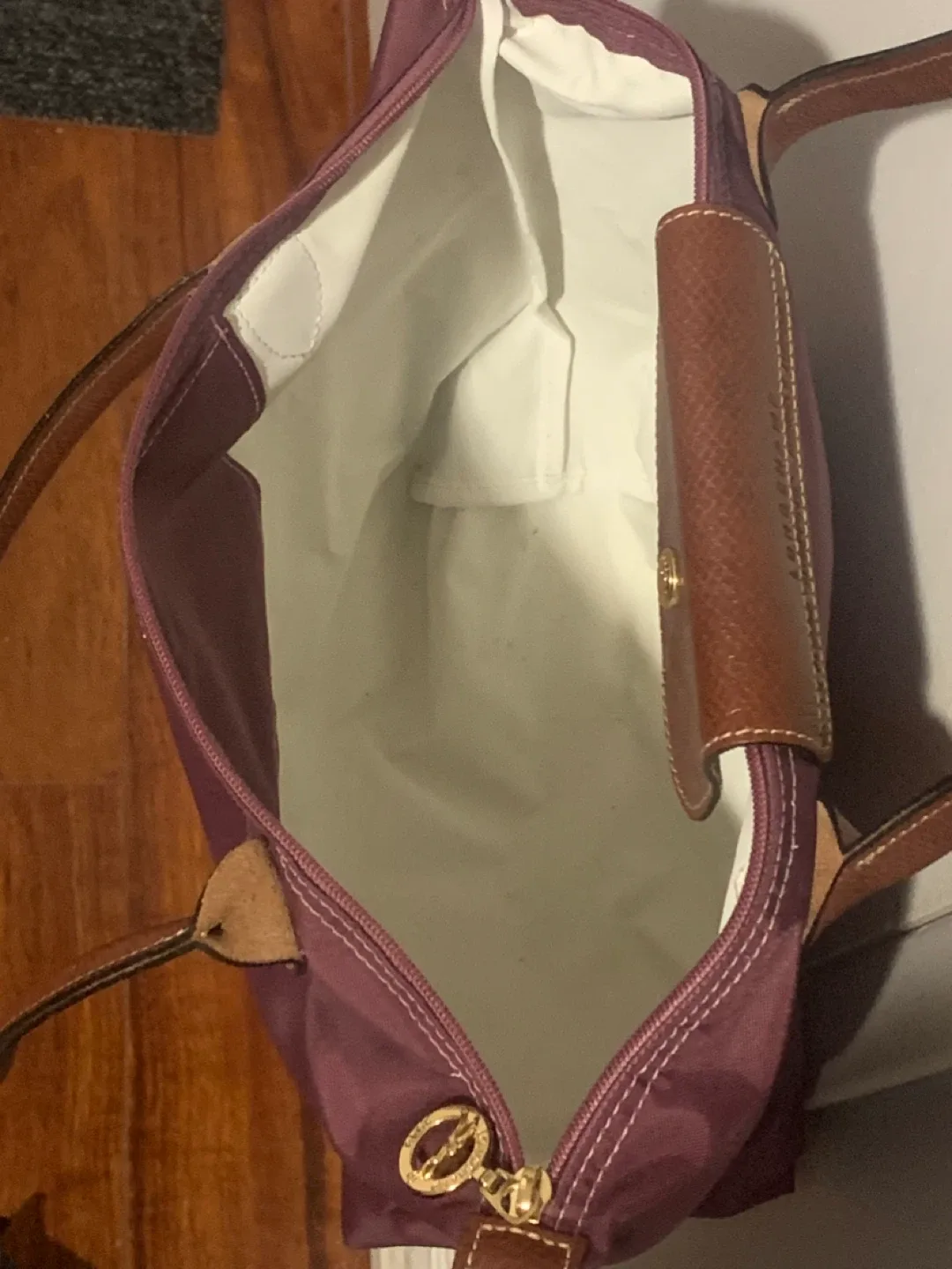 Longchamp Tote Bag - Plum Colour image indicator(5)