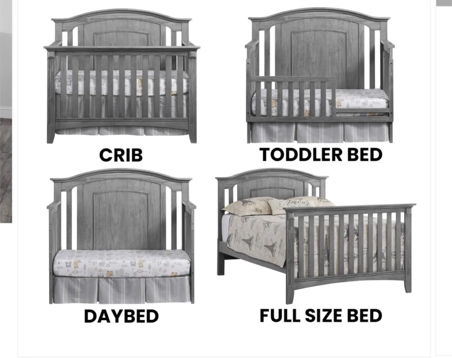 Baby bedroom set - Grey image indicator(3)