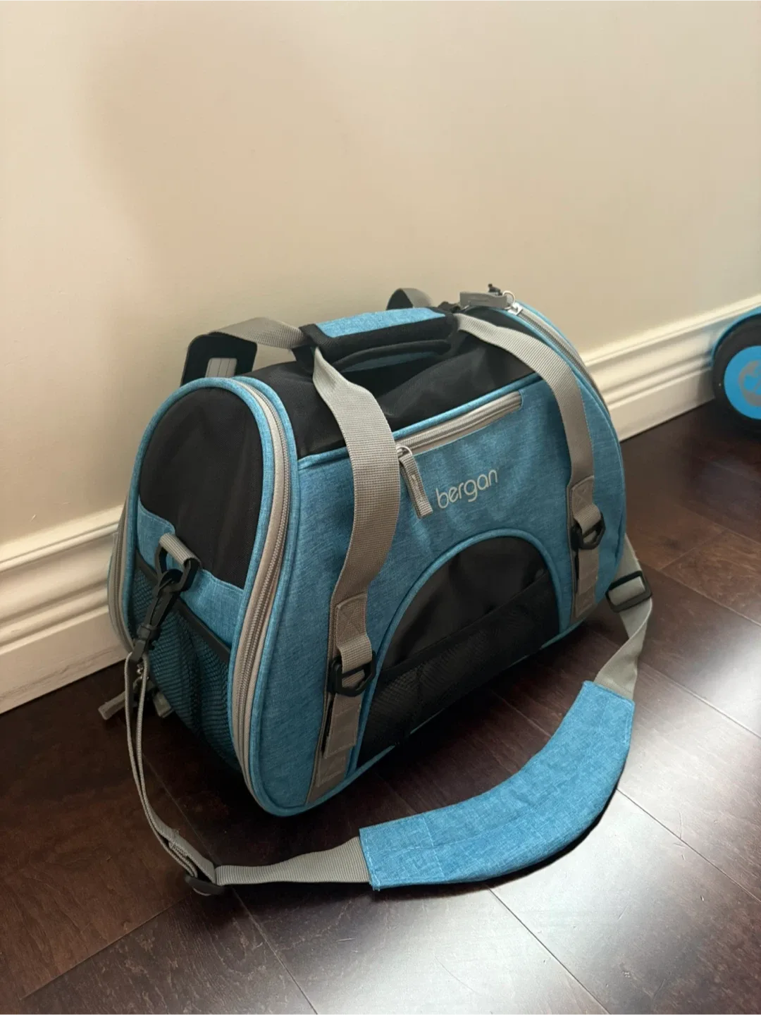 Bergan pet carrier, size small, blue image indicator(2)