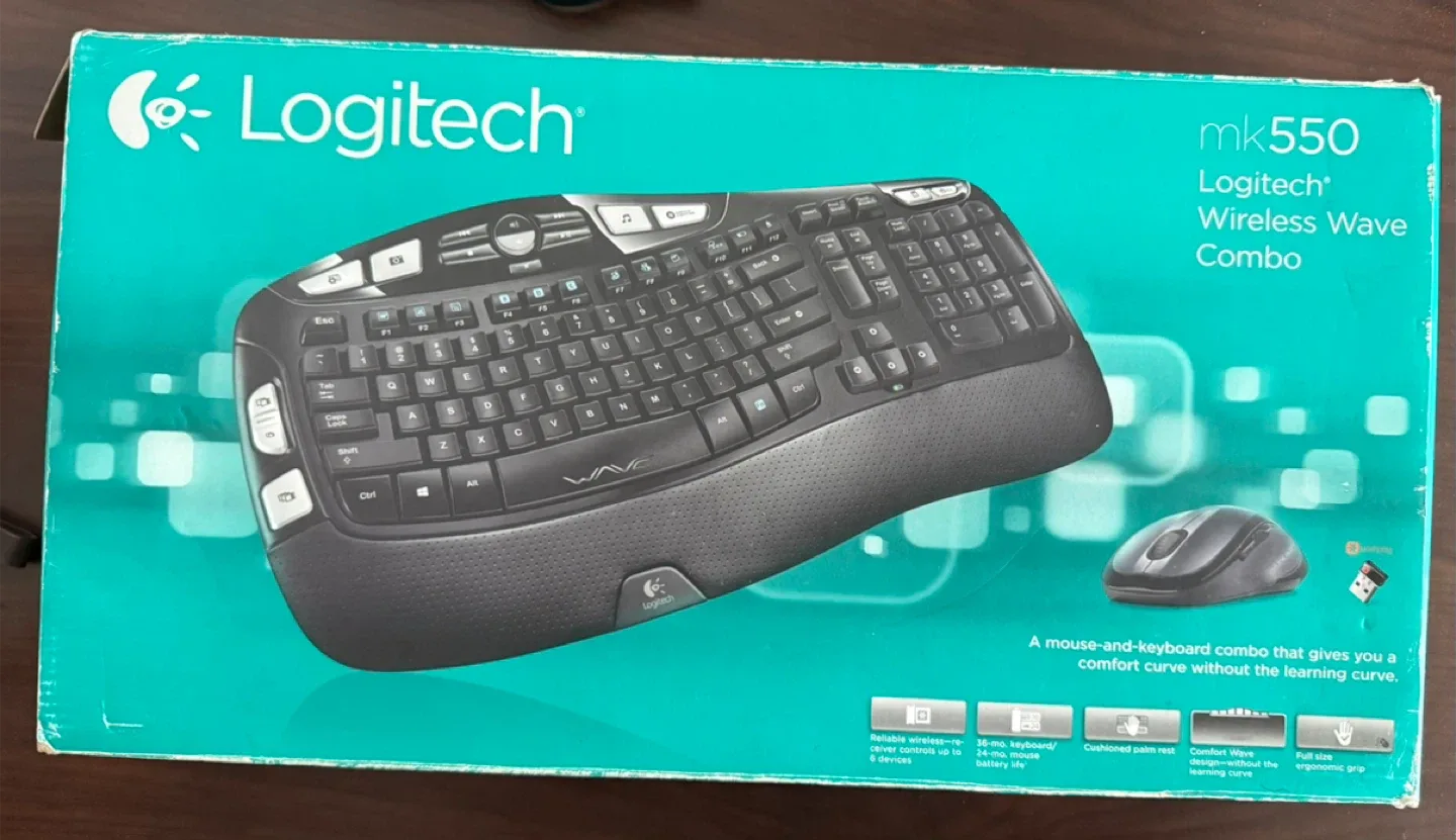 Logitech MK550, K350 + M570 Bundle – Like New