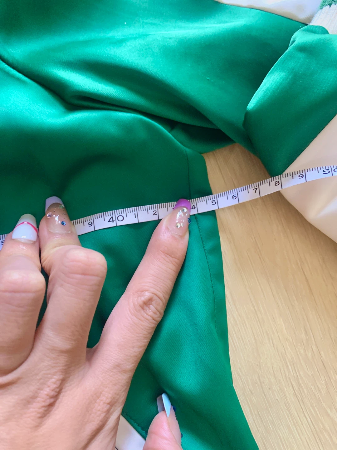 MAJE Green Satin Embroidered Bomber Jacket - photo 5