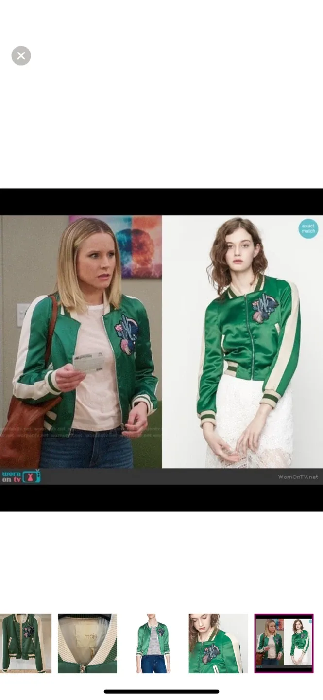 Maje Jacket Size 38 image indicator(8)