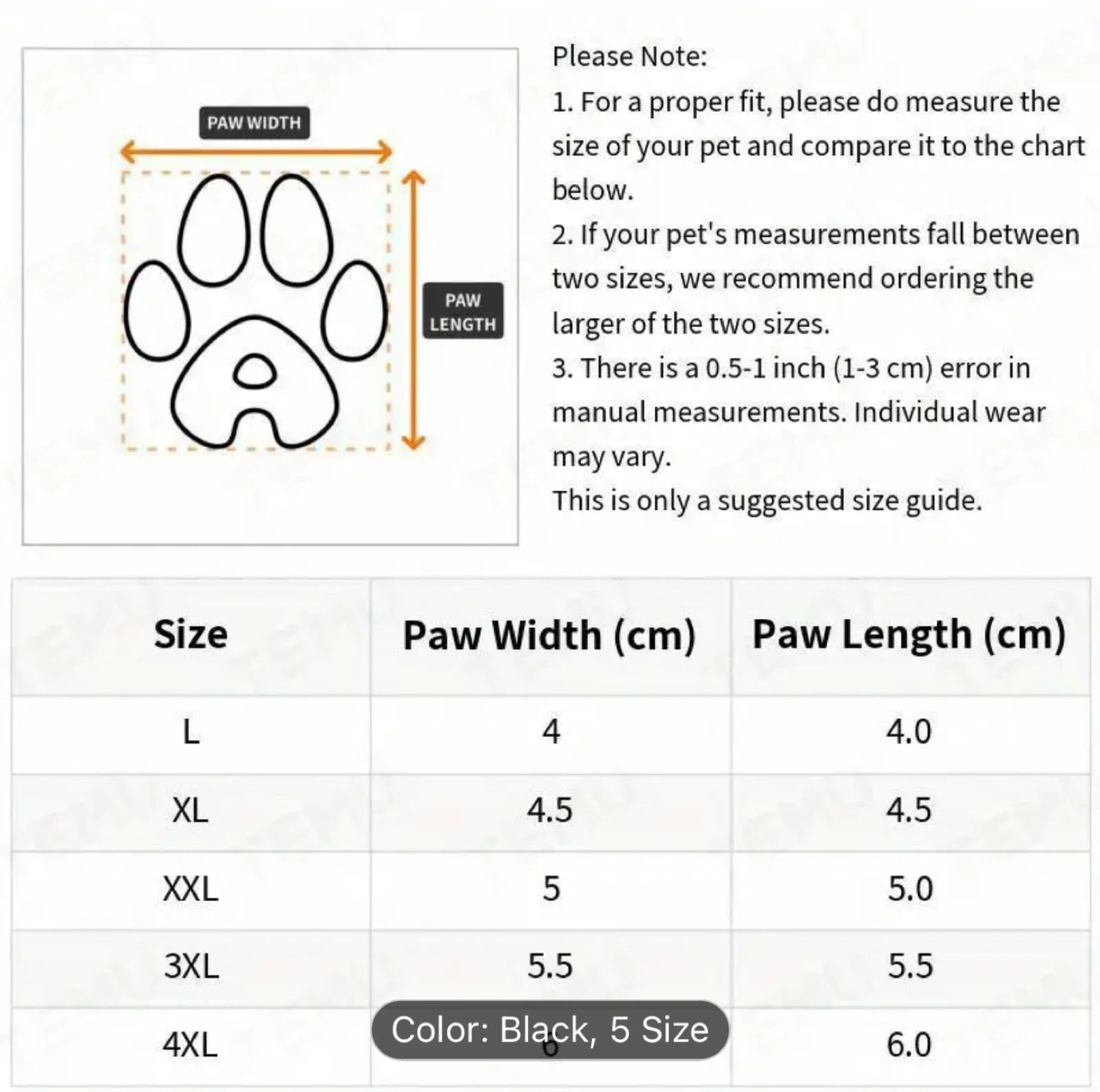 New dog boots size L - photo 4