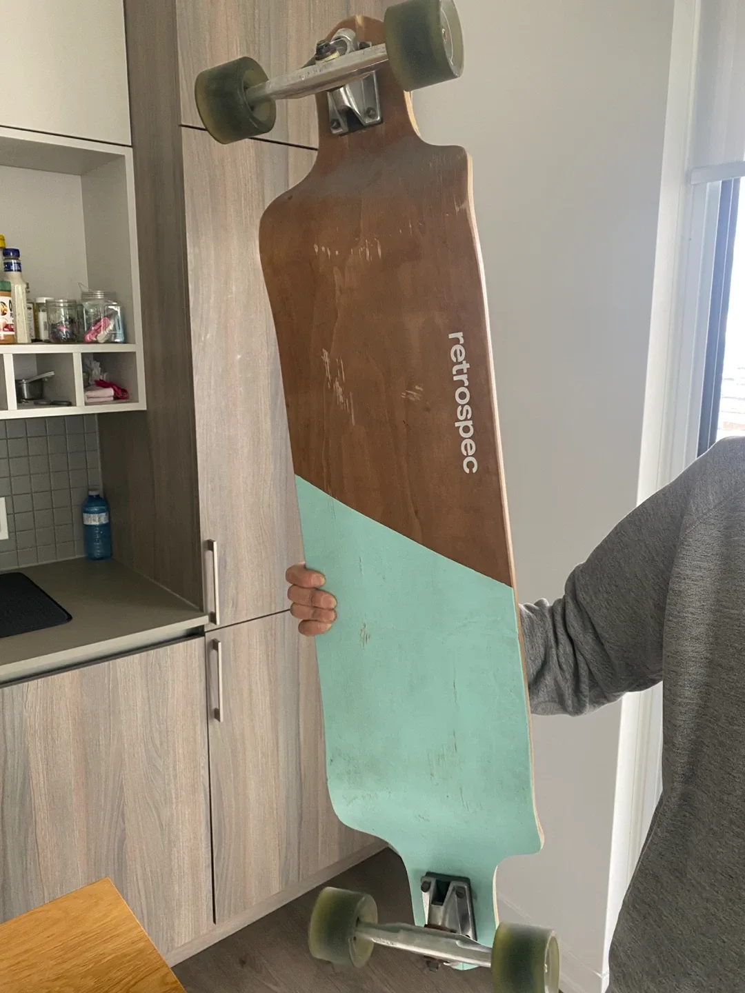 Retrospec Drop-Through Longboard Skateboard image indicator(2)