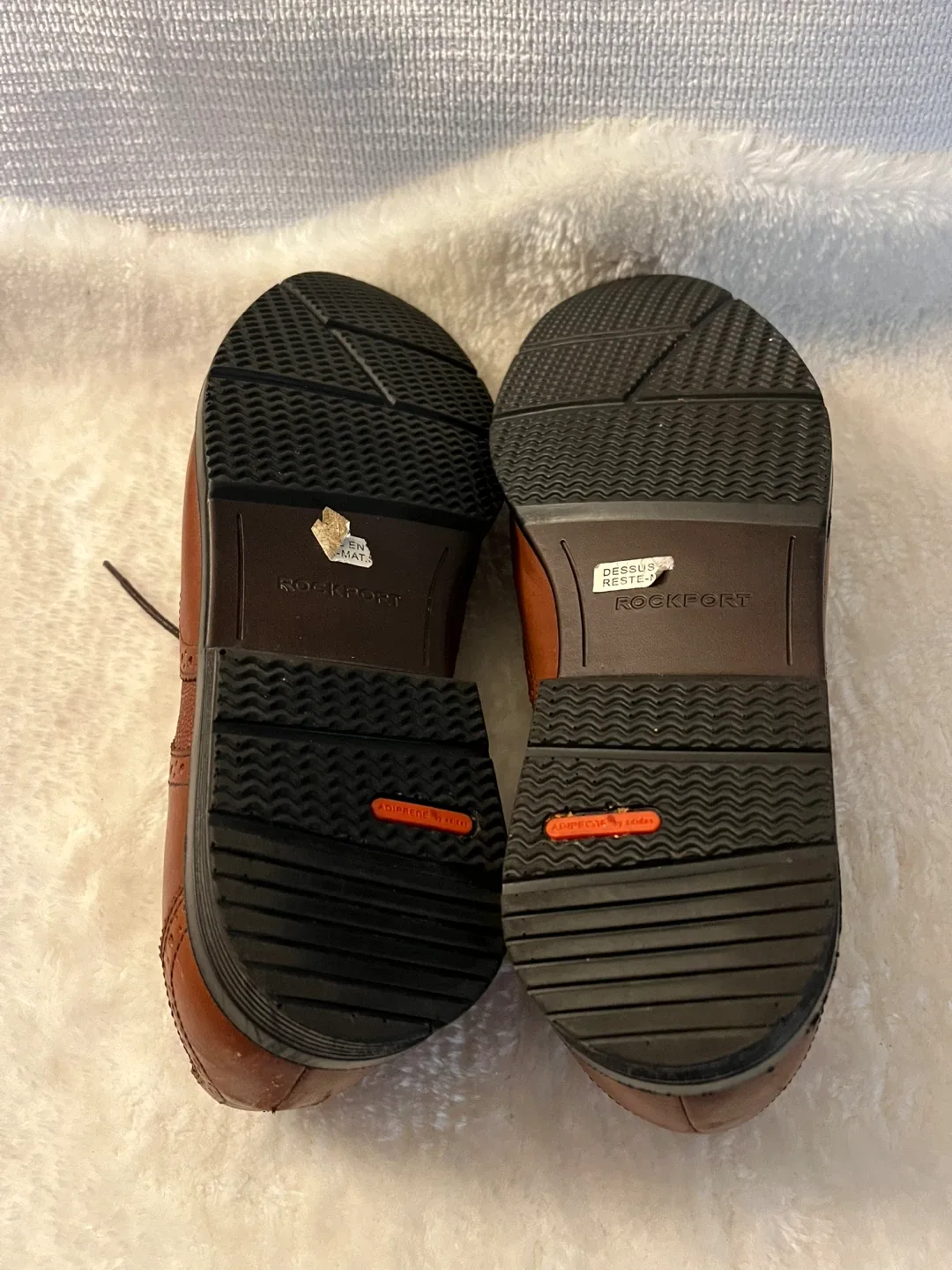 Brown Leather Wingtip Dress Leather Shoes Men Size 10 image indicator(7)