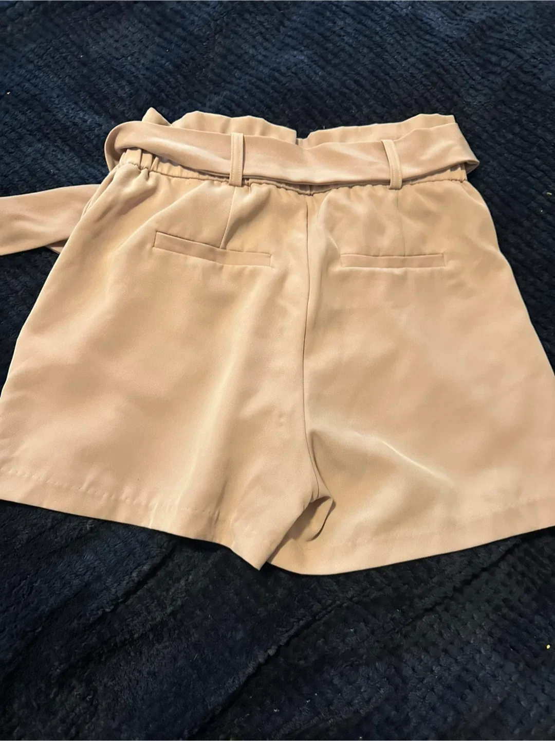 Tan Belted Shorts image indicator(2)