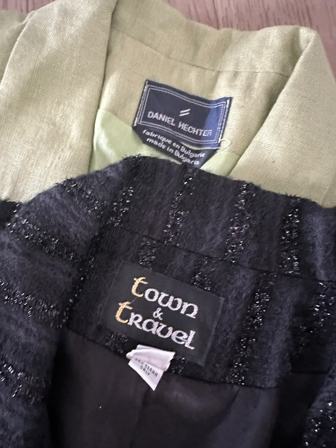 Medium & size 10 woman’s blazers $40 for both image indicator(2)