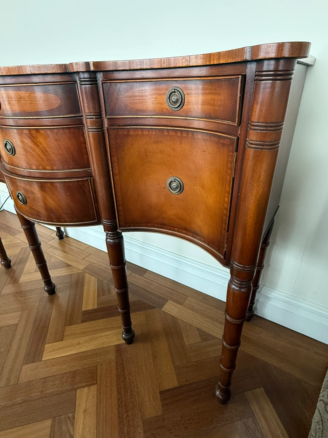 Vintage Mahogany Wood Buffet/Sideboard - photo 2