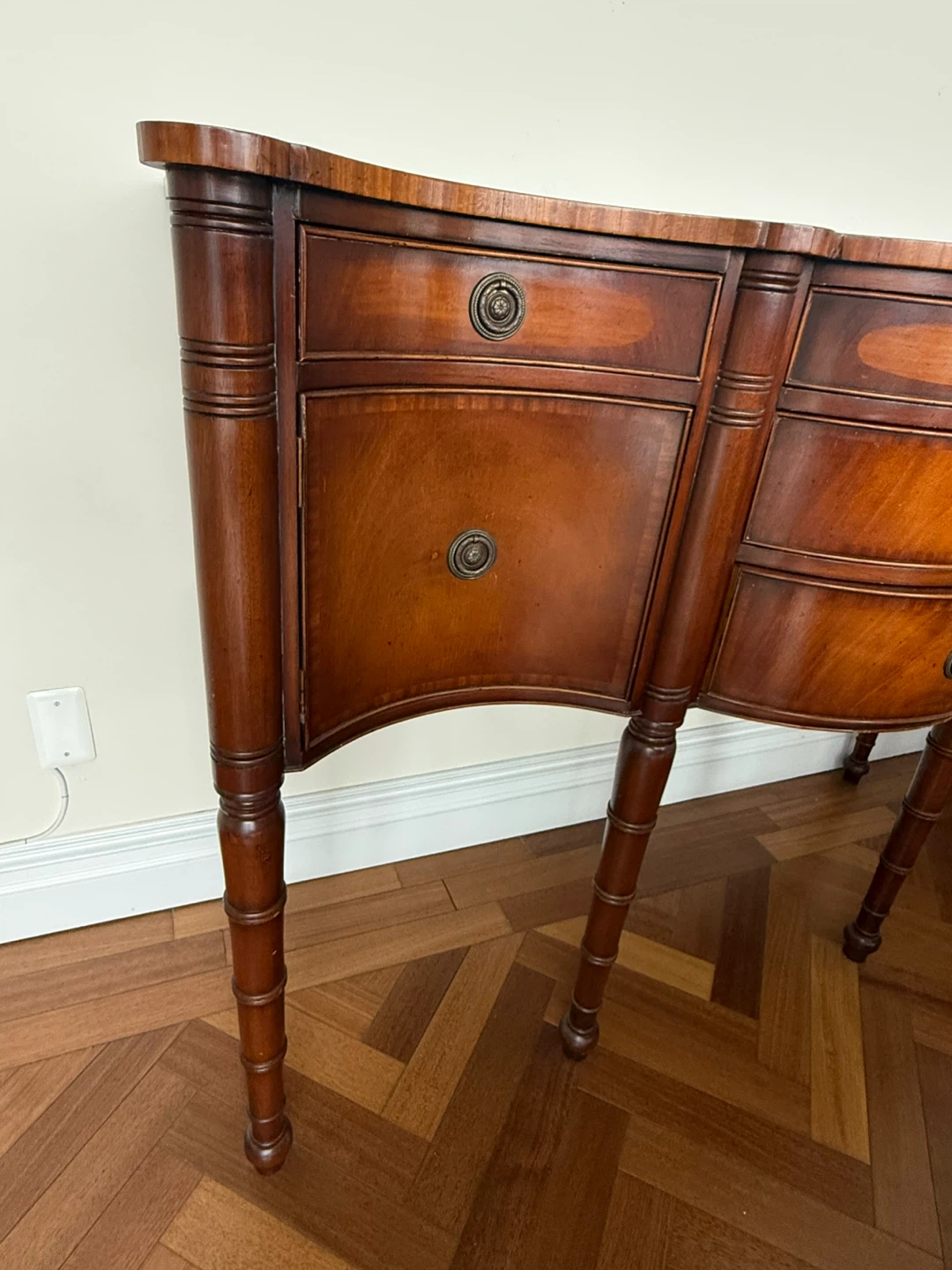Vintage Mahogany Wood Buffet/Sideboard - photo 3