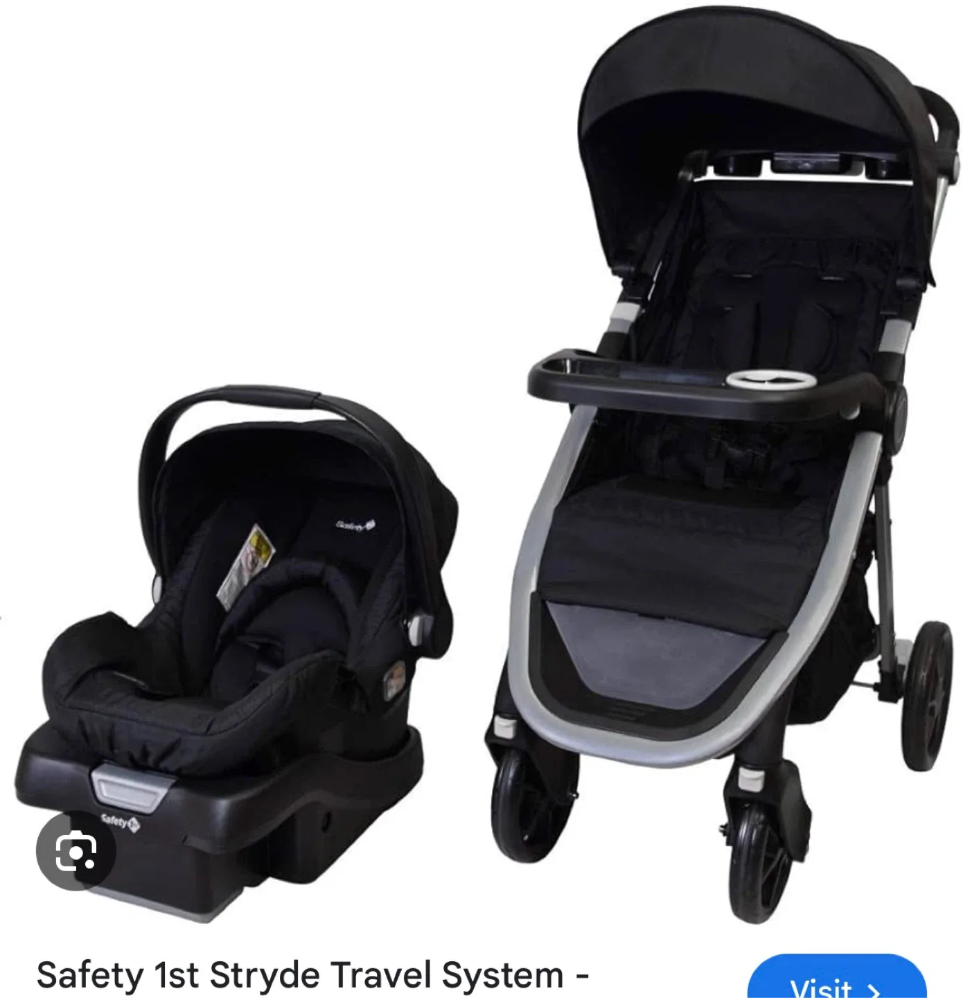 Safety 1st Stride Travel System