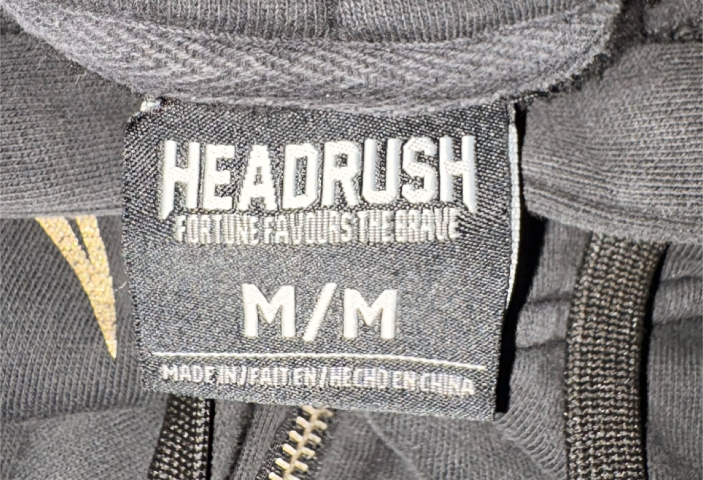Headrush Zip-Up Hoodie, Size M - photo 4
