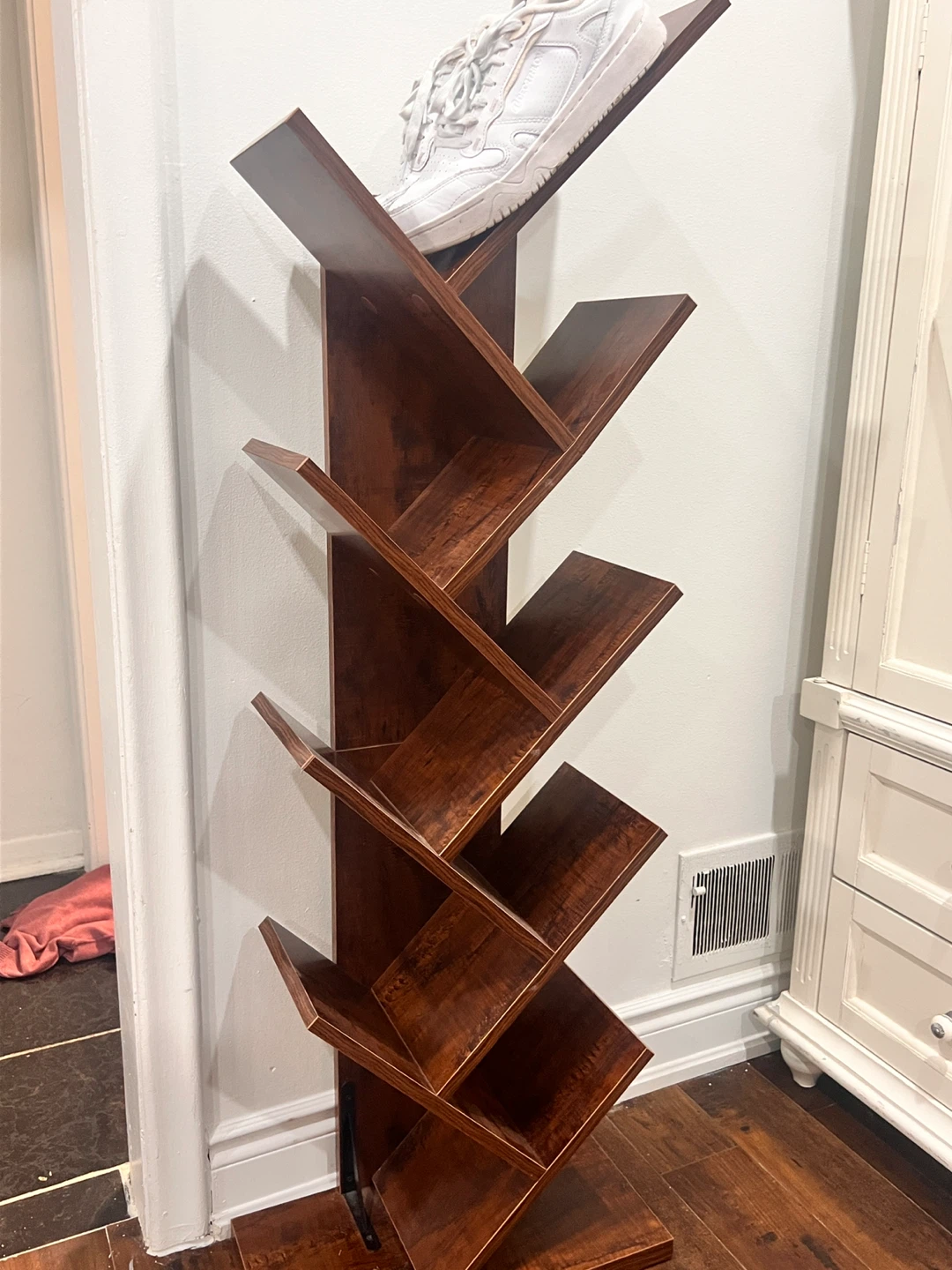 Brown Wooden Tree Bookshelf - photo 2