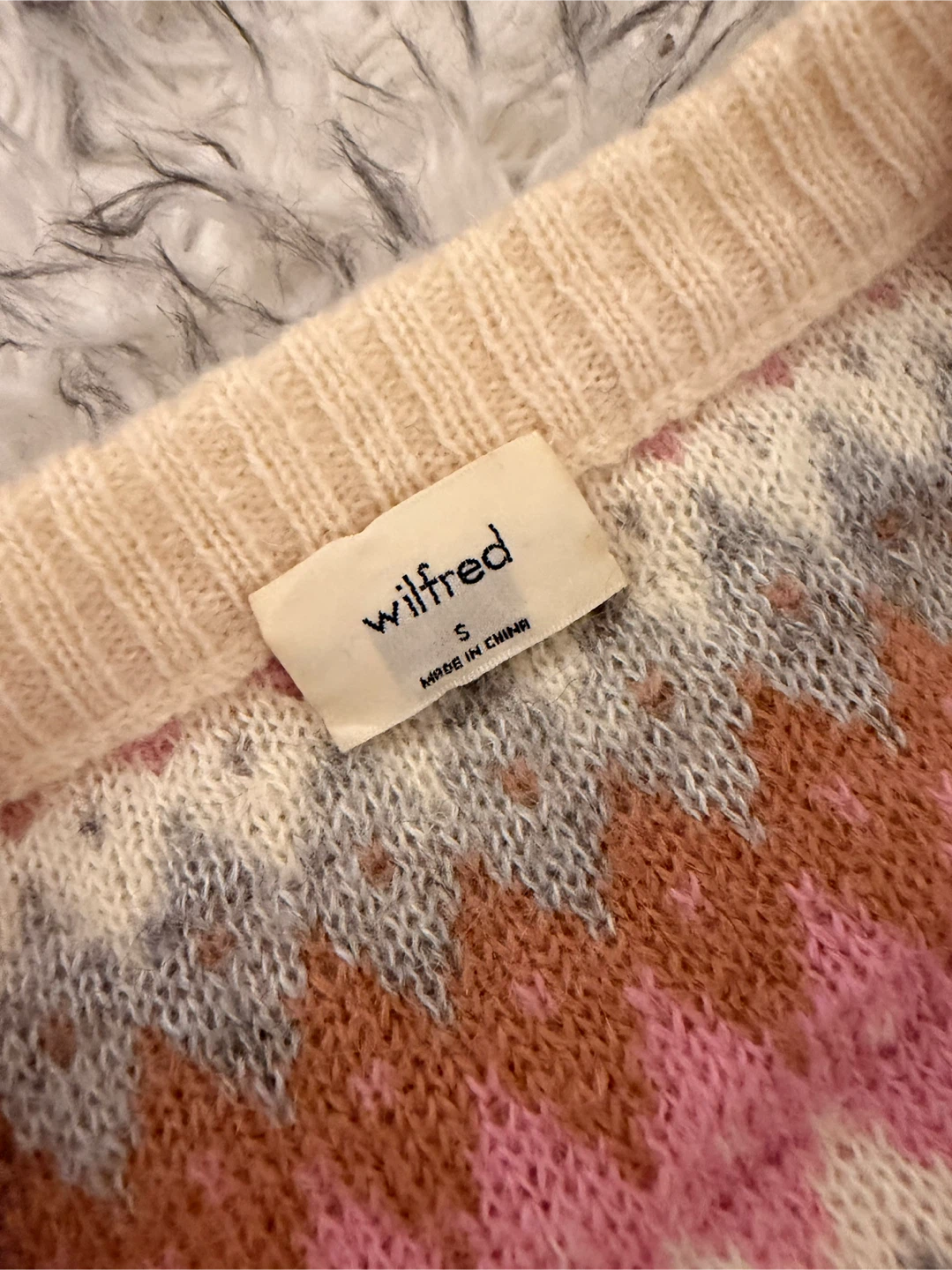 Wilfred ‘Cadence’ Cropped Cardigan - Multi Punk - photo 3
