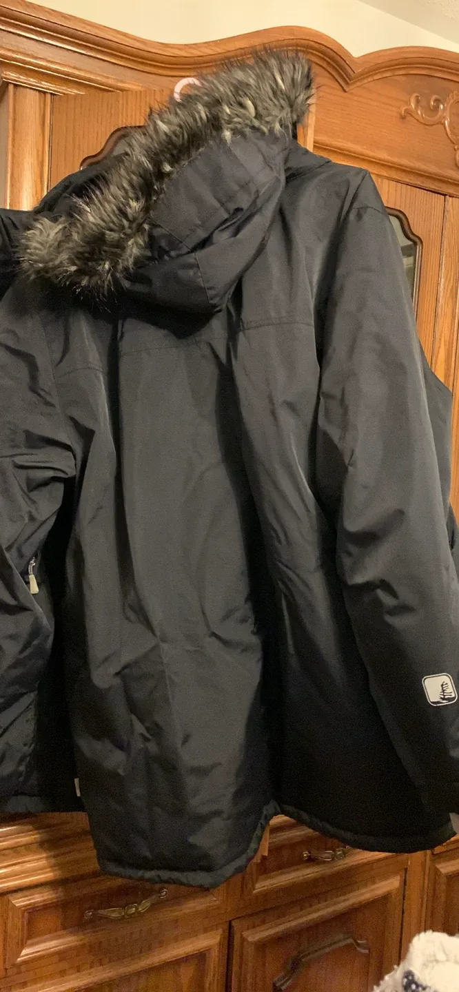 Broadstone Black Winter Jacket,  size XL image indicator(4)