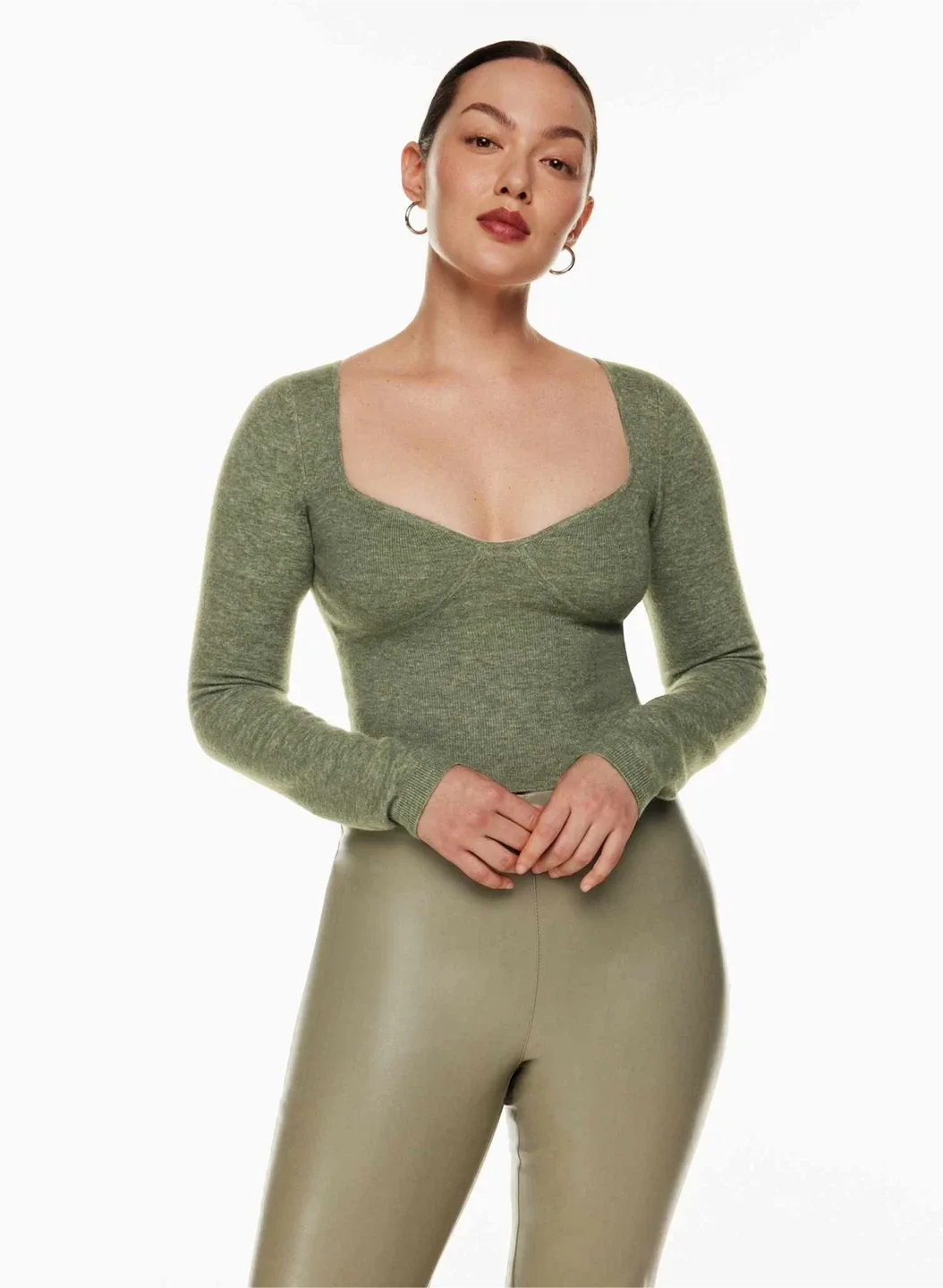 Wilfred ‘Greer’ Sweater - Aventurine Green image indicator(4)