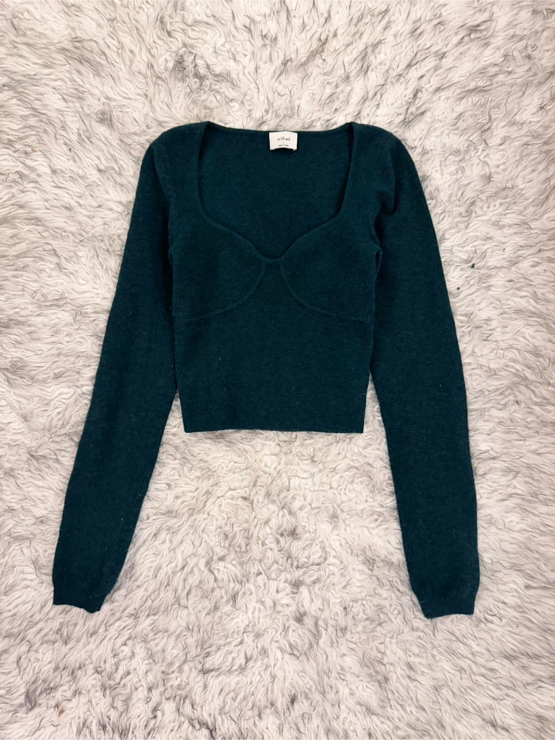Wilfred ‘Greer’ Sweater - Aventurine Green