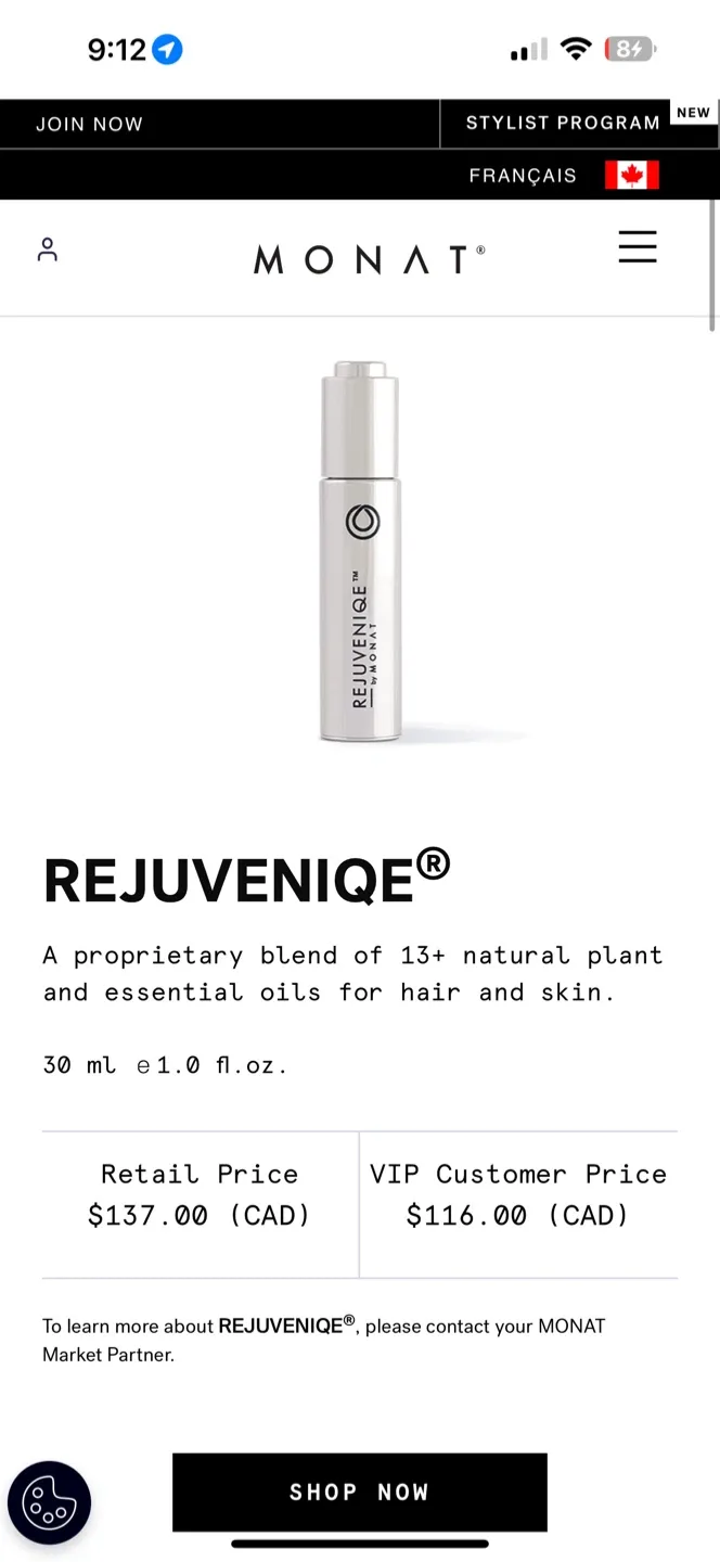 Monat Rejuveniqe Oil Intensive 30ml image indicator(4)