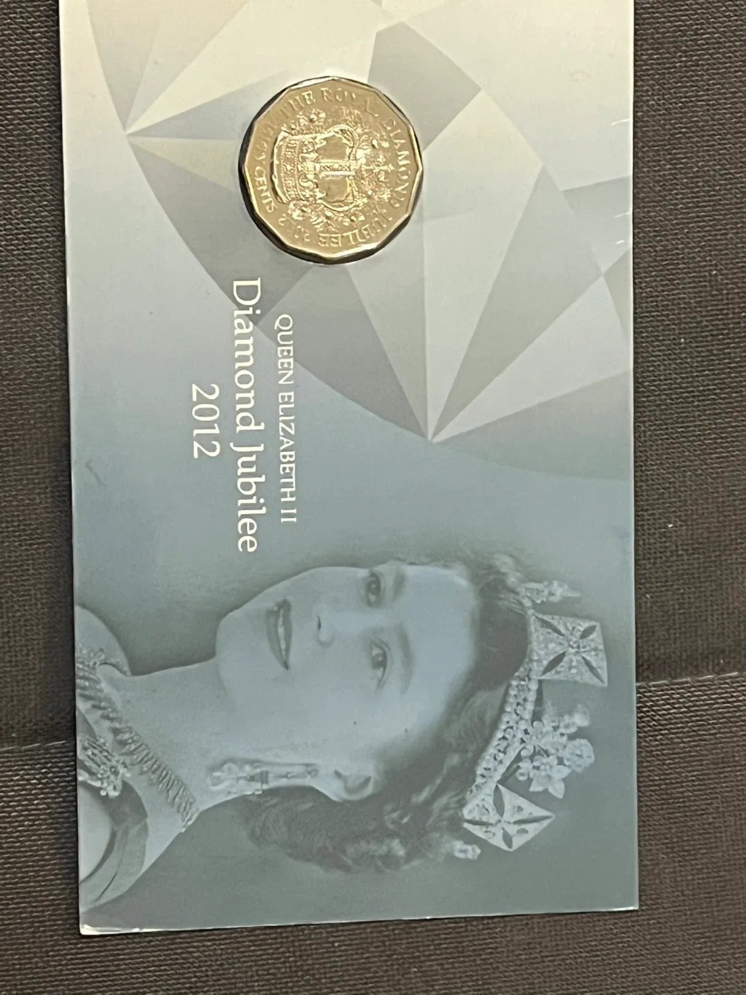 Royal Australian Mint Diamond Jubilee 2012 Coin