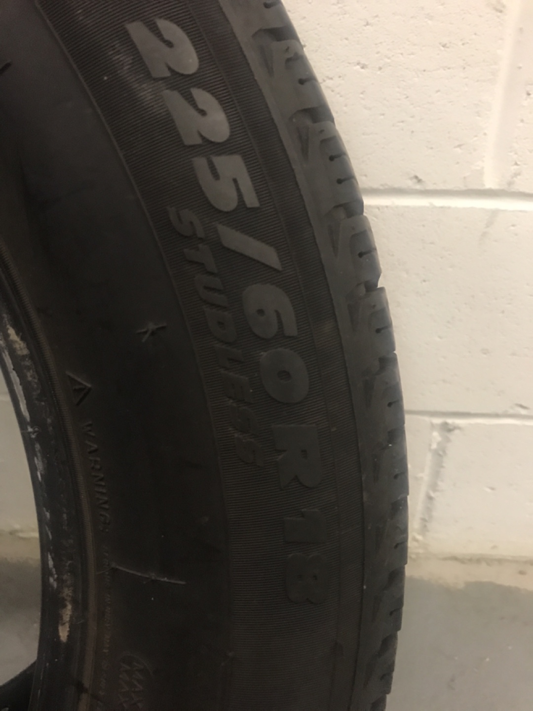 One Winter tire  ❄️ 225/60R18 - photo 4