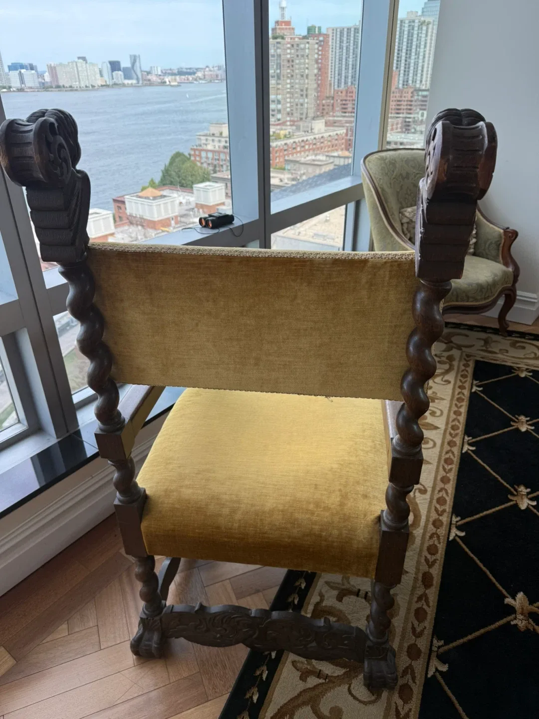 Antique Carved Armchair - Unique Design image indicator(3)