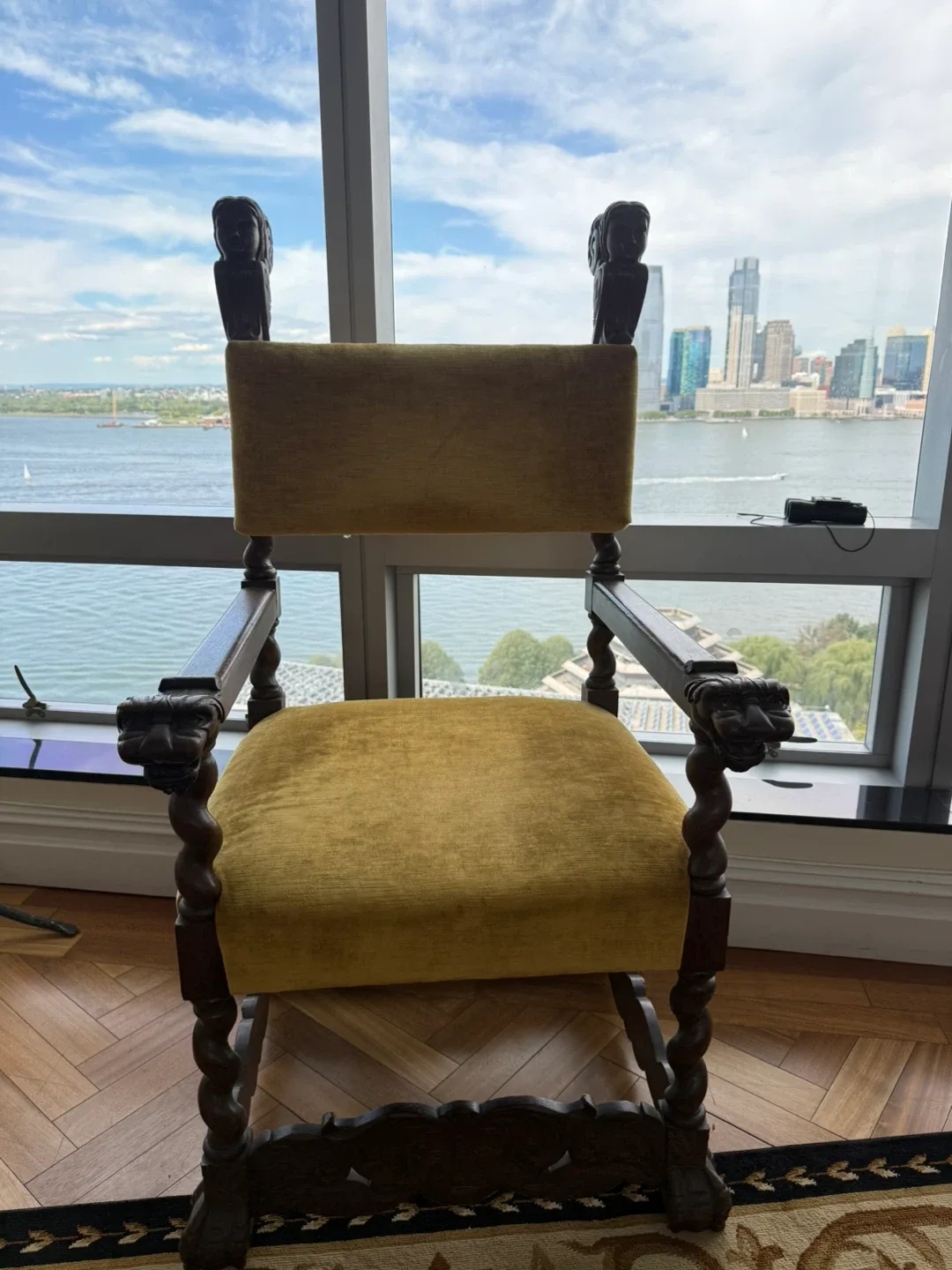 Antique Carved Armchair - Unique Design image indicator(7)