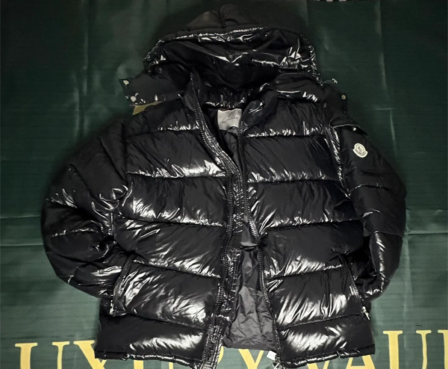 Moncler Black Puffer Jacket