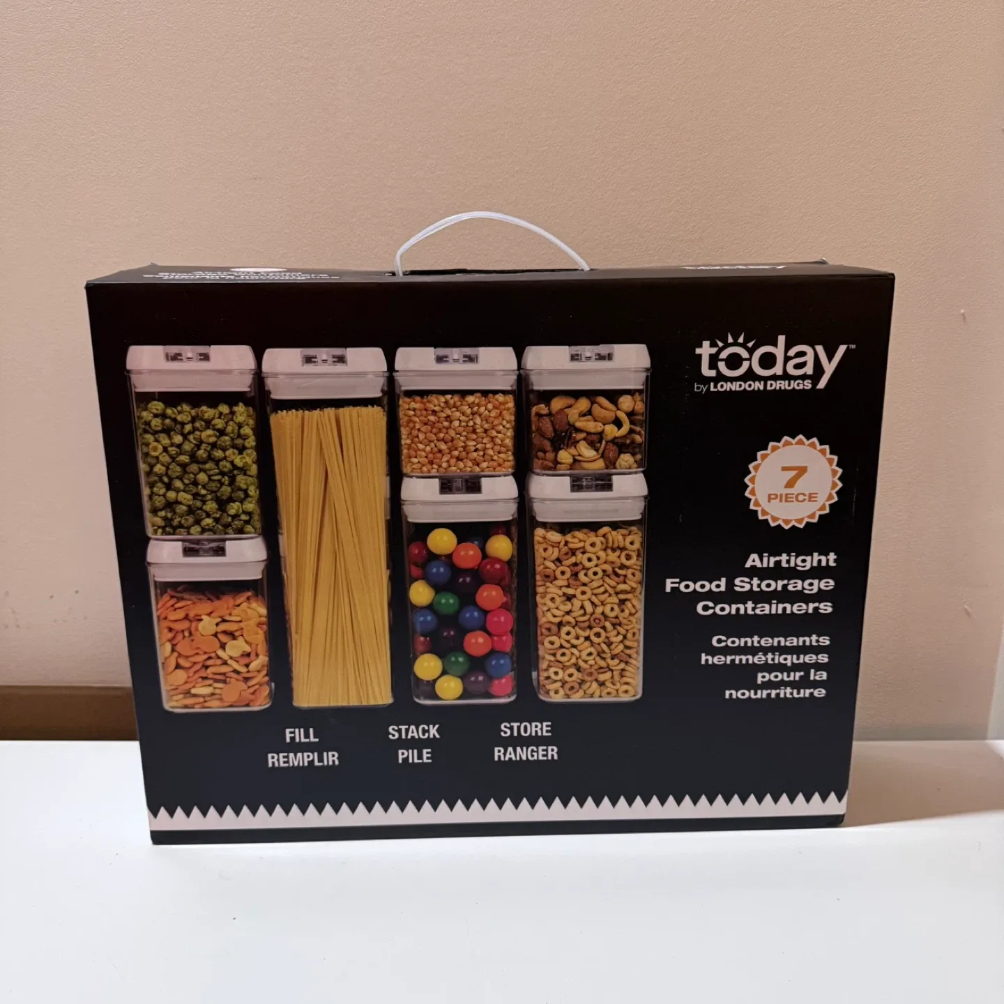 Brand New Airtight Food Storage Containers - 7 Piece