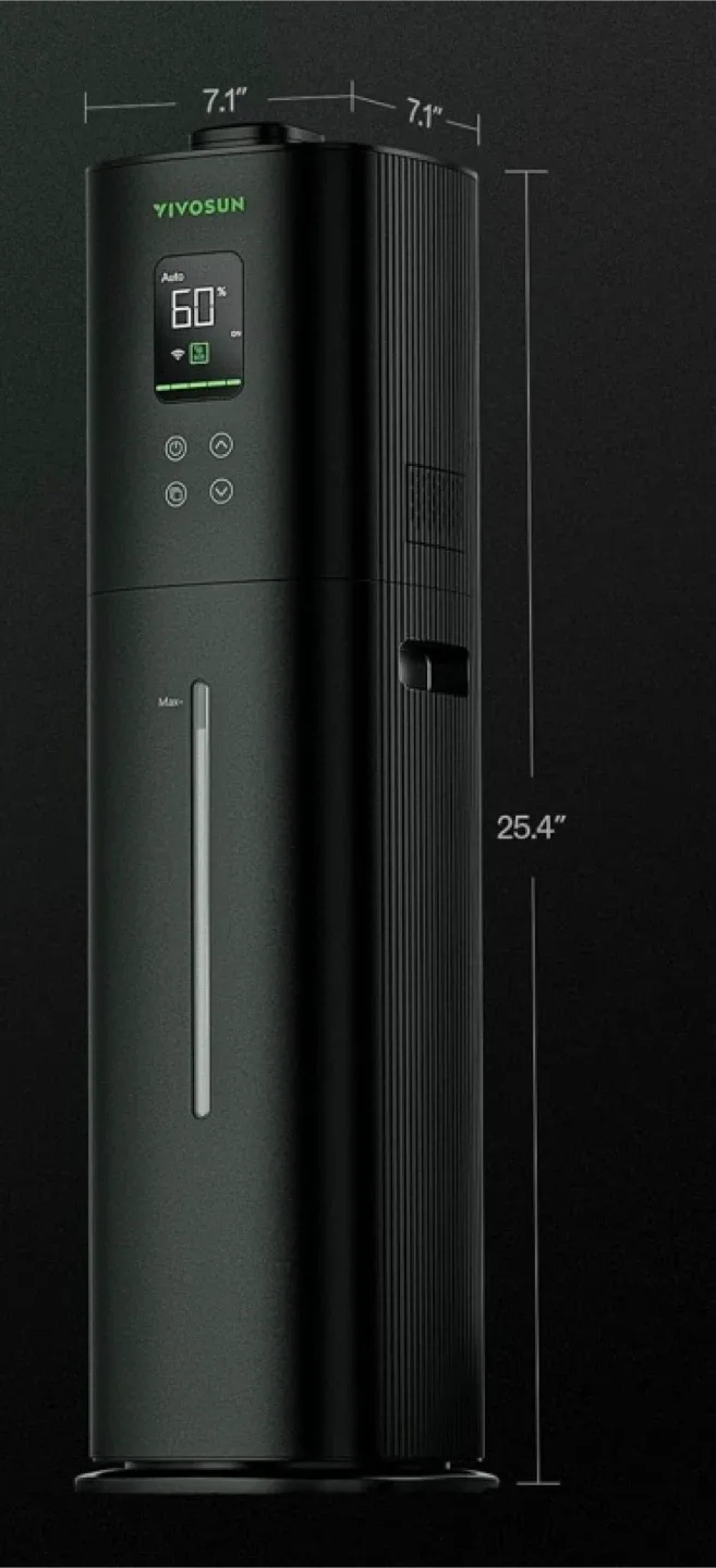 New VIVOSUN AeroStream H09 Intelligent Wi-Fi Humidifier 9L image indicator(3)