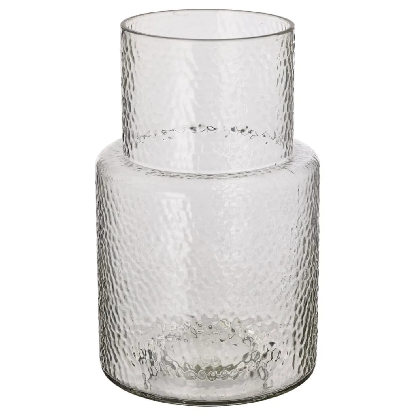 Glass Vase with Textured Design image indicator(4)