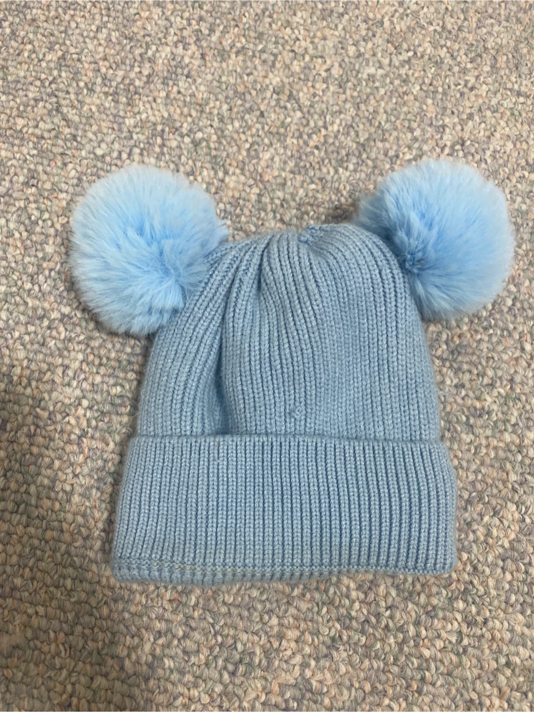 Blue Pom Pom Beanie - photo 2